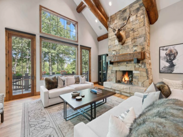 Ski in via Bedstraw and shuttle out Bachelors Gulch Residence